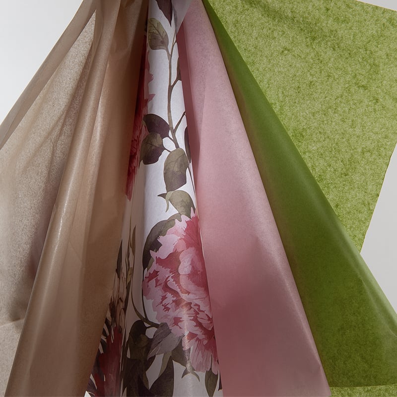 Silkkipaperit ja pakkausrouheet