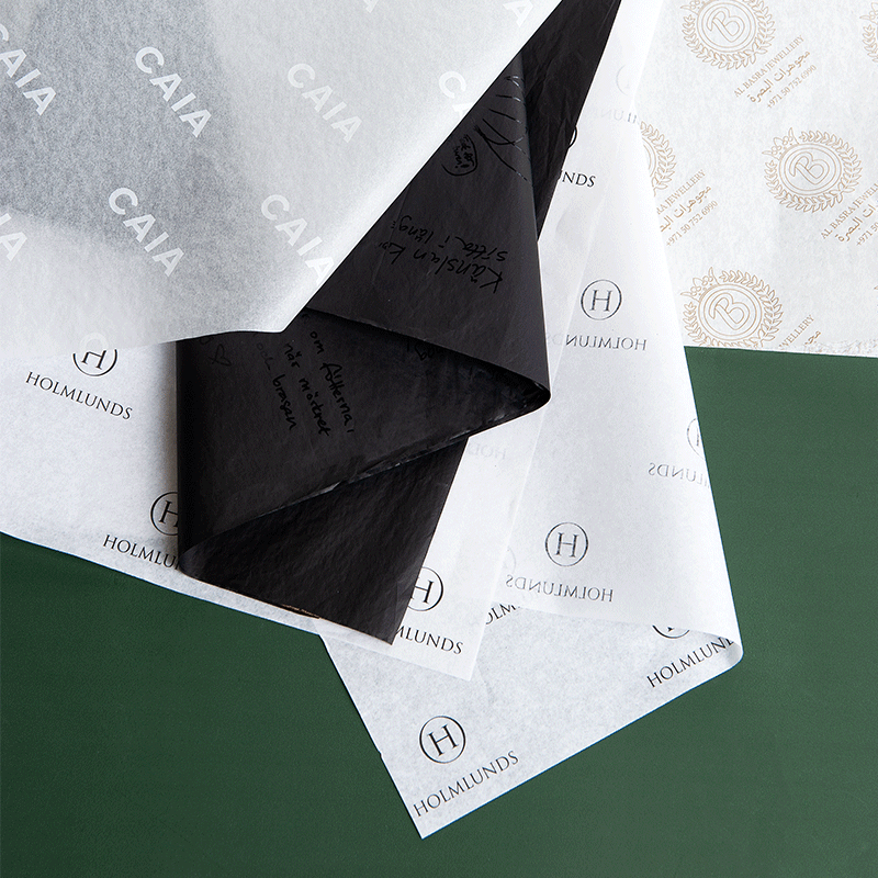 Silkkipaperi omalla painatuksella