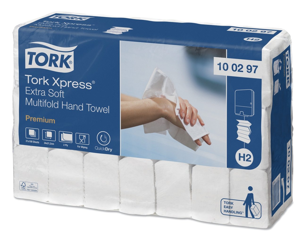 Käsipyyhe Tork Premium Xpress Extra Soft Multifold H2 - 1