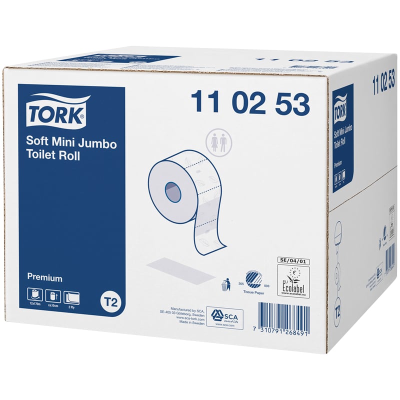 WC-paperi Tork Premium Mini Jumbo T2 - 1