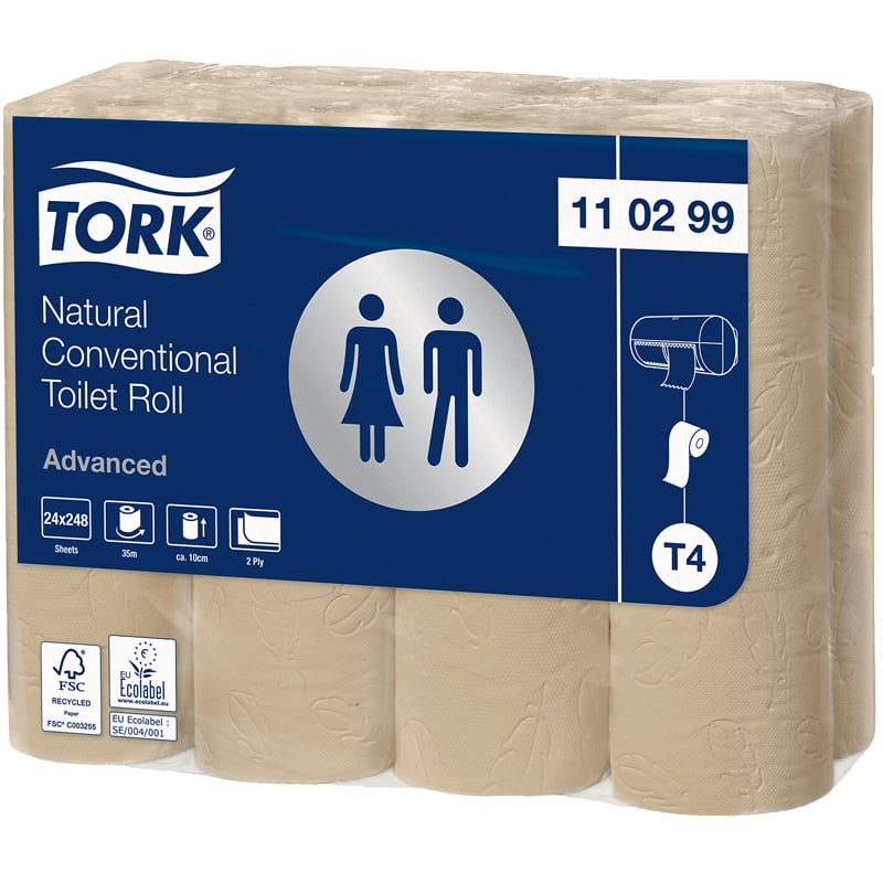 WC-paperi Tork Advanced Natural T4 - 1