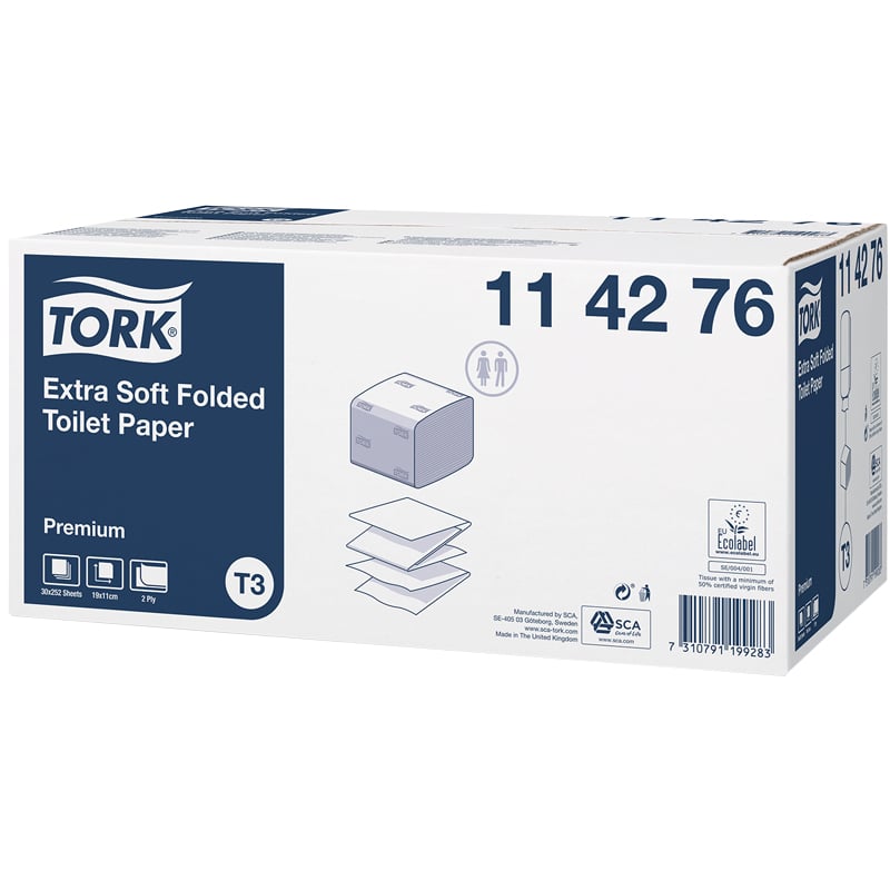 WC-paperi Tork Premium T3, arkitettu - 1