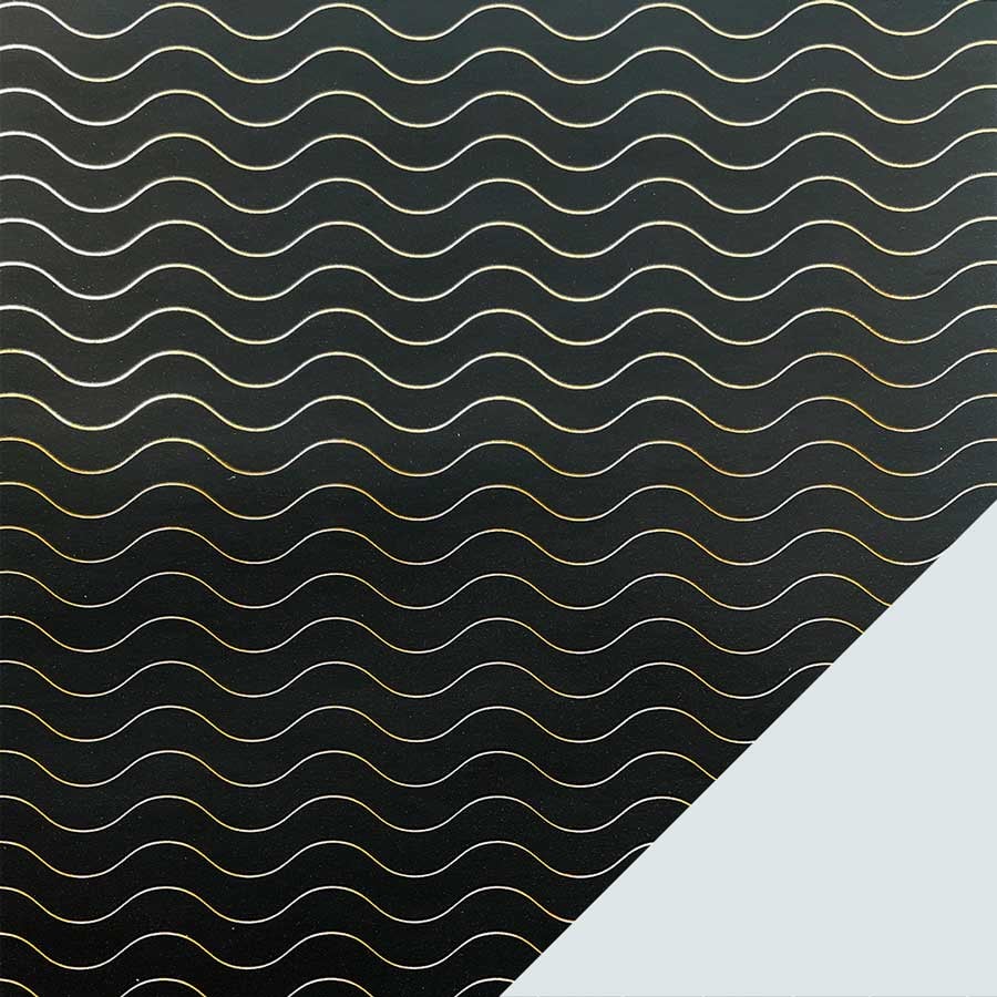 Lahjapaperi Metallic Waves