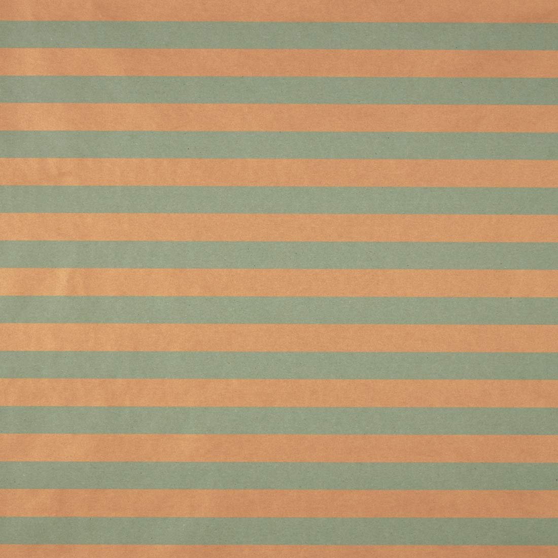 Lahjapaperi Stripes, vihreä/kupari