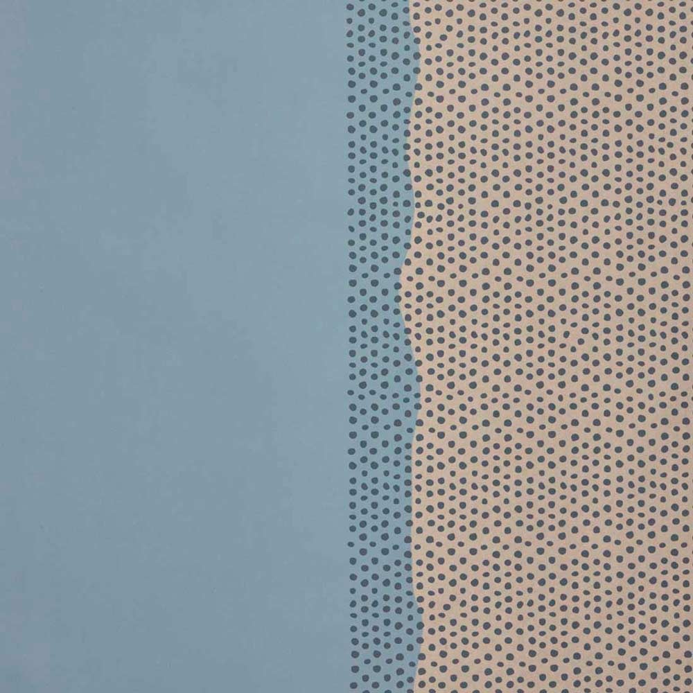 Lahjapaperi Half Dots, sininen
