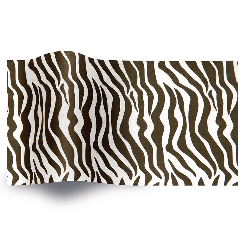 Silkkipaperi Zebra - 1