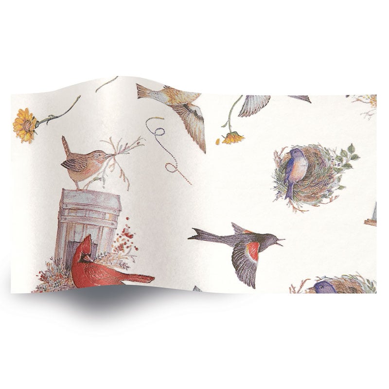 Silkkipaperi Botanical Birds Nest - 1