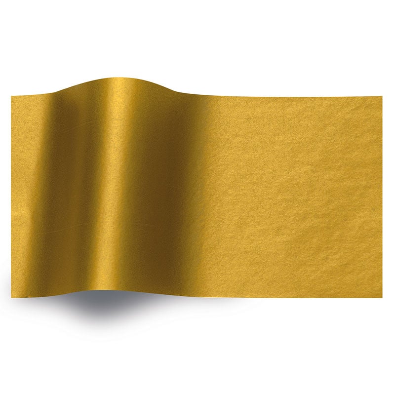 Silkkipaperi Metalli Kulta, 1-puoleinen - 1