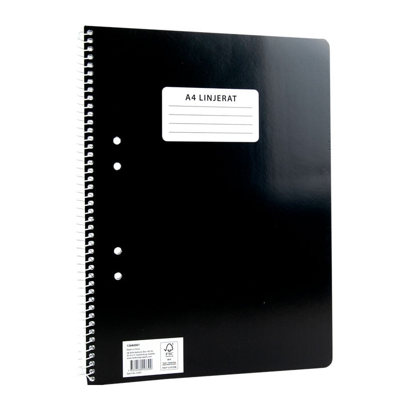 Muistilehtiö Black - 1