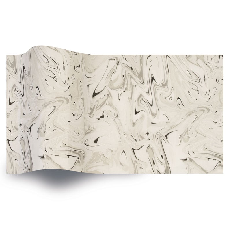 Silkkipaperi Black Marble - 1