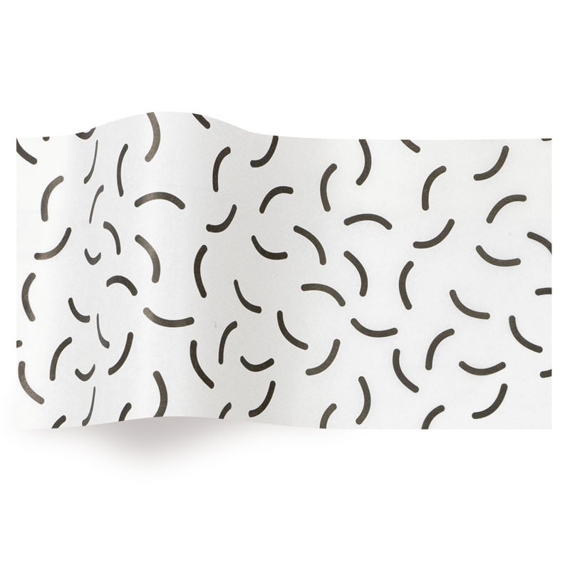 Silkkipaperi Squiggles - 1
