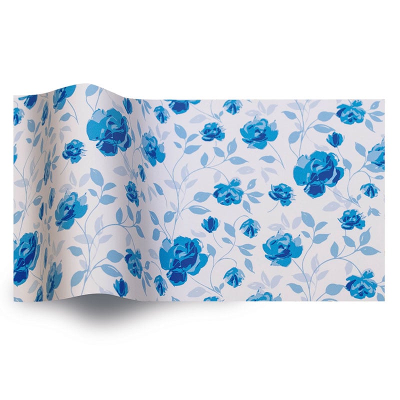 Silkkipaperi Wedgewood Blossoms - 1