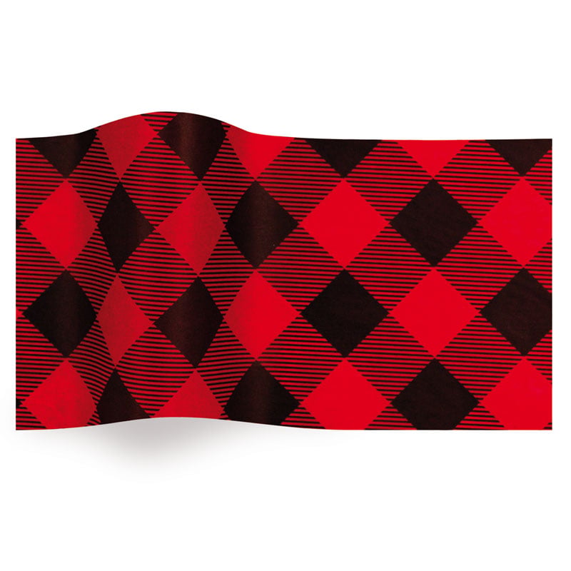 Silkkipaperi Buffalo Plaid - 1