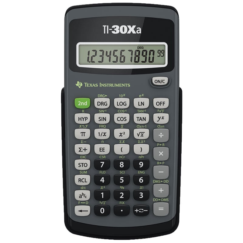 Laskin Texas Instruments TI-30XA - 1