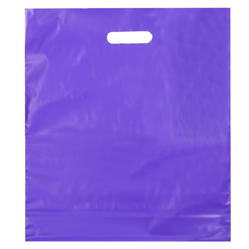 Muovikassi HDPE, lila