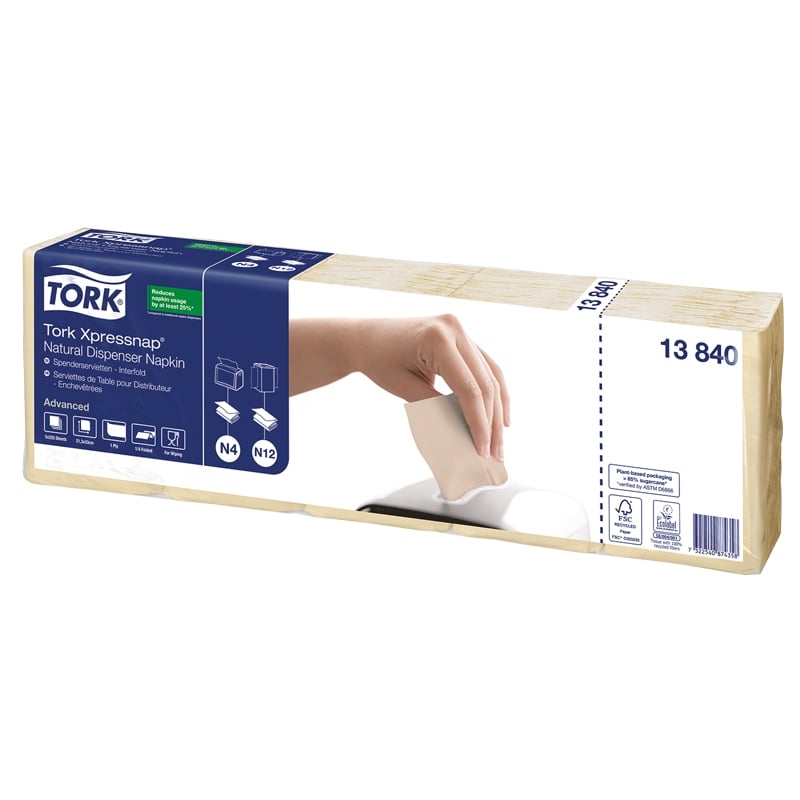 Lautasliina Tork Xpressnap Premium N4 - 4