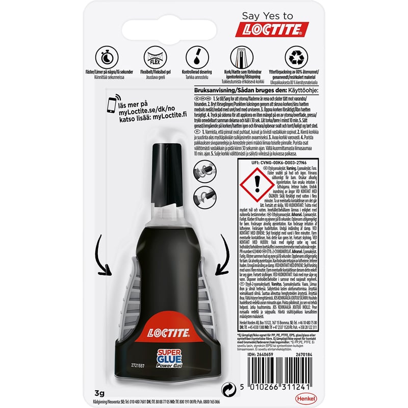 Pikaliima Loctite Superglue - 1