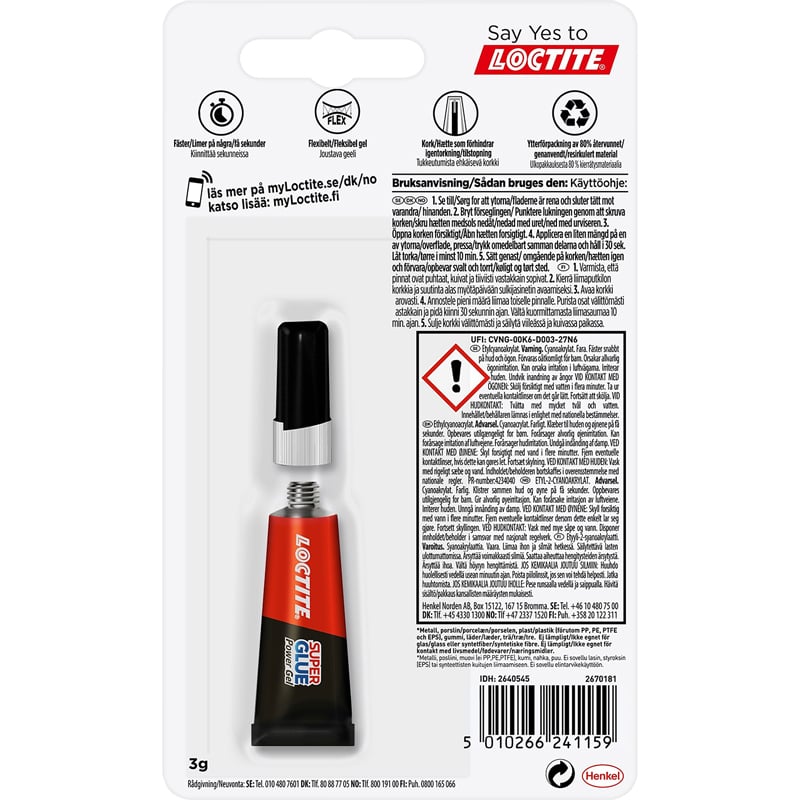 Pikaliima Loctite Superglue - 3
