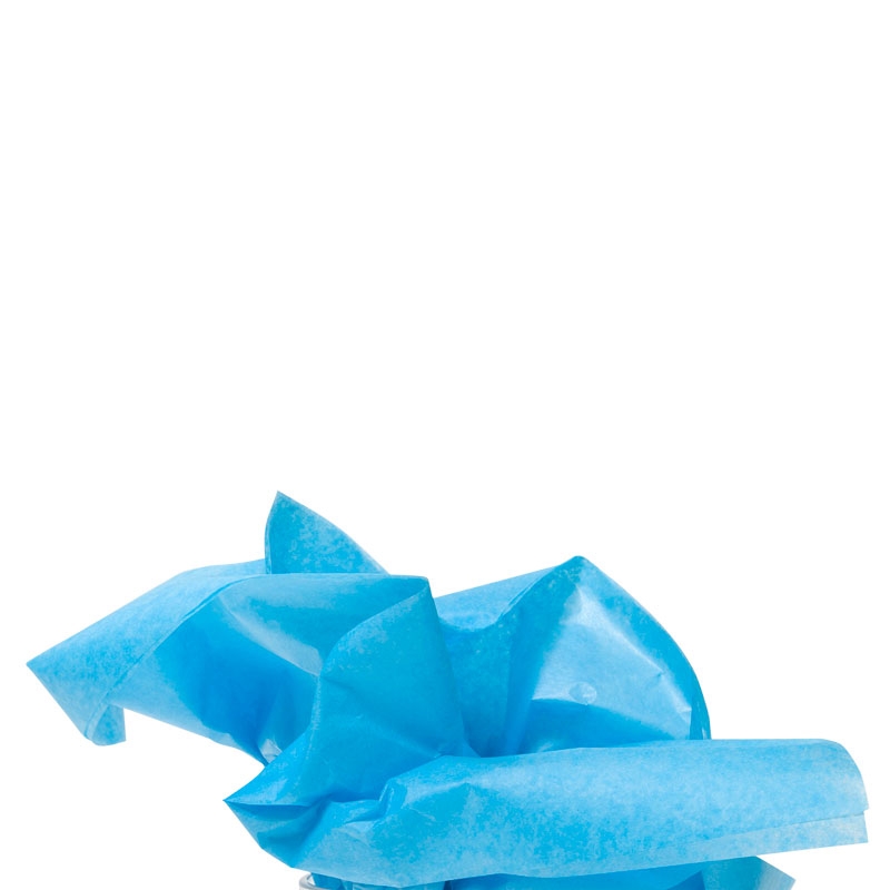 Silkkipaperi Bright turquoise - 1