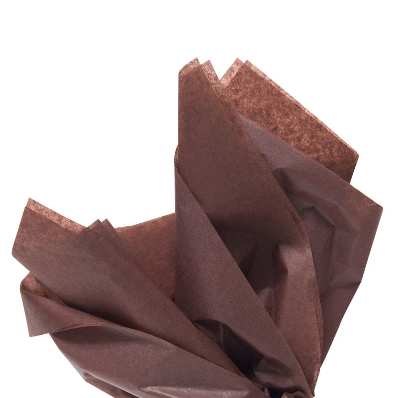 Silkkipaperi Chocolate Brown - 1