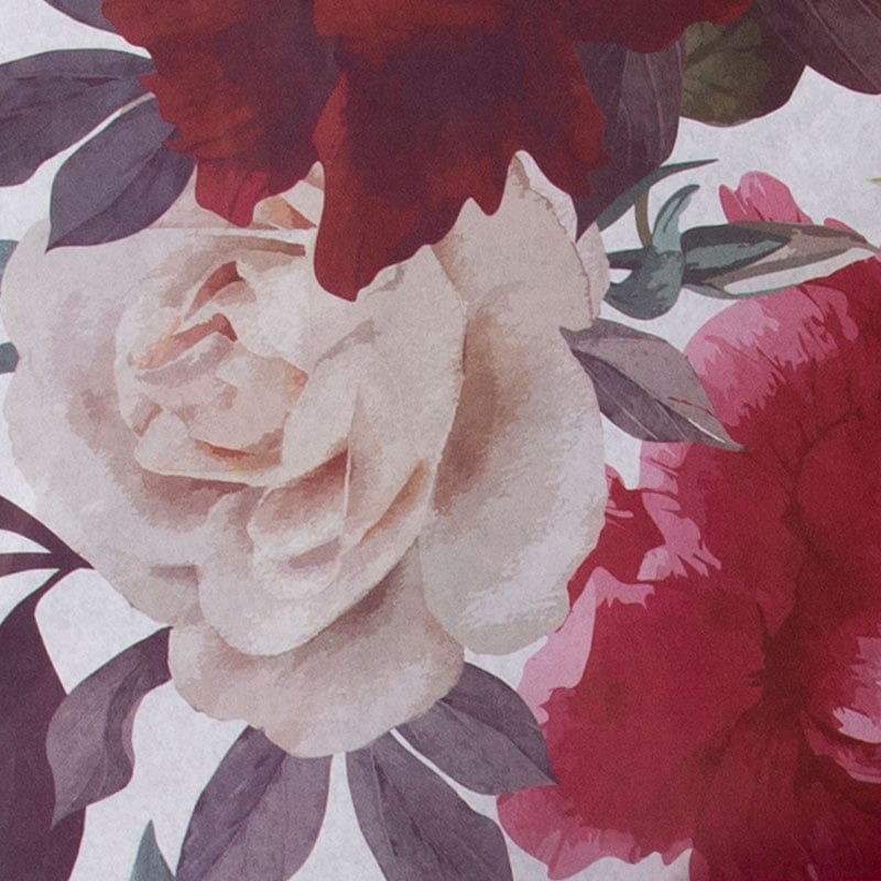 Silkkipaperi Wild Bouquet White