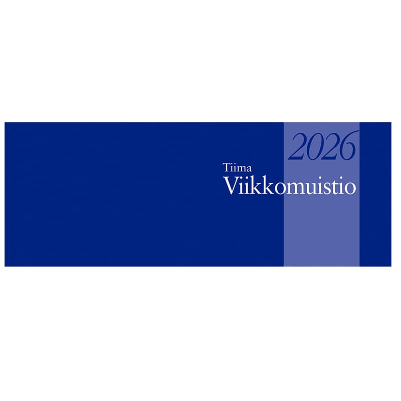 Kalenteri 2026, Tiima viikkomuistio - 1