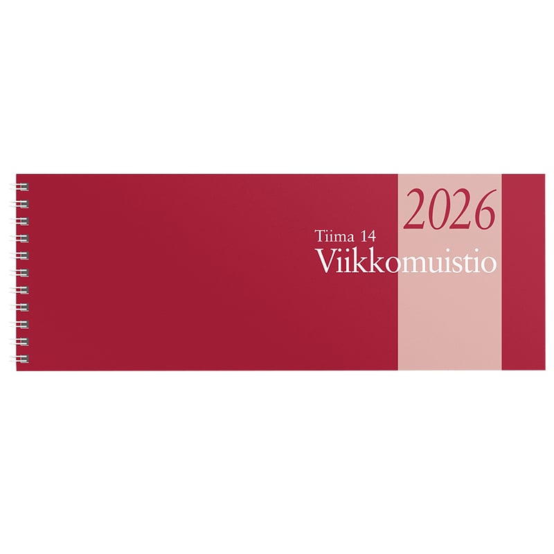 Kalenteri 2026 Tiima 14 vrk viikkomuistio - 1