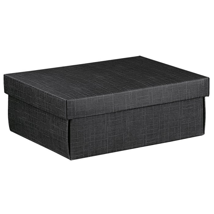 Lahjalaatikko Easy kannella Seta, musta - 1