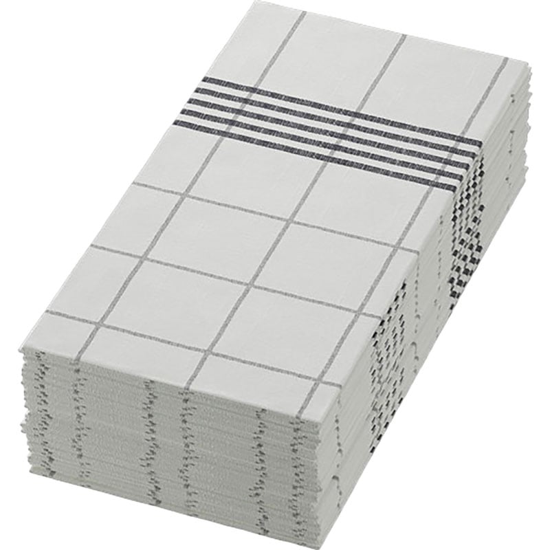 Lautasliina Dunisoft 1/8-taitto, ruudullinen - 1