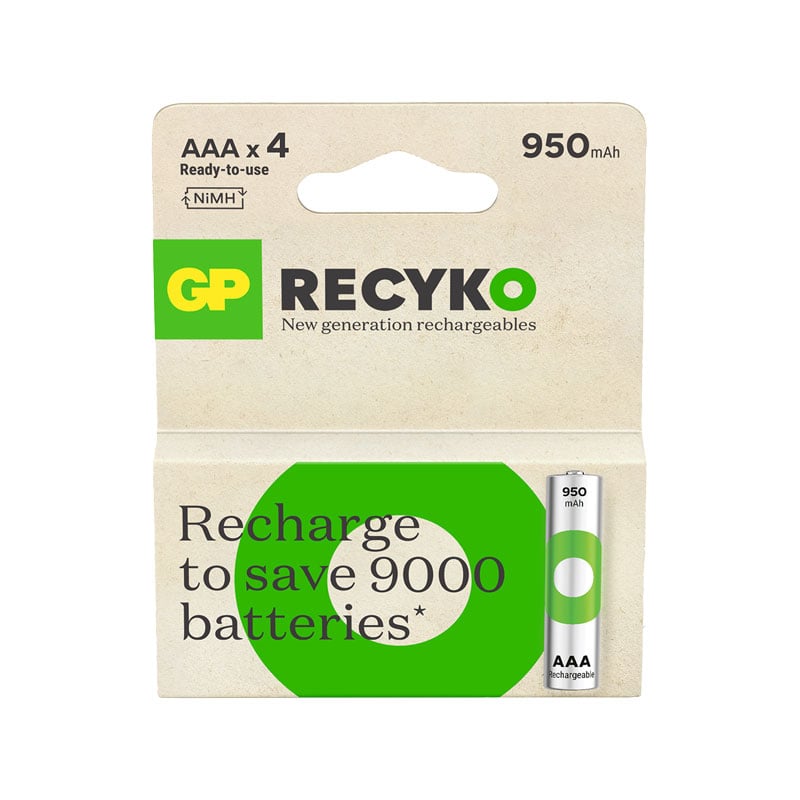 Ladattavat paristot GP ReCyko - 1
