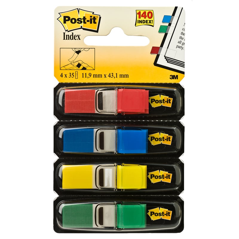 Teippimerkit Post-it Index Small - 2
