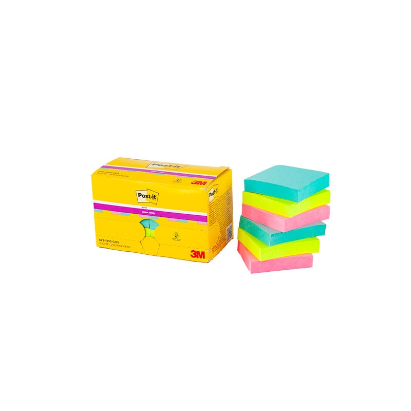 Muistilappu Post-it Super Sticky, Miami - 3