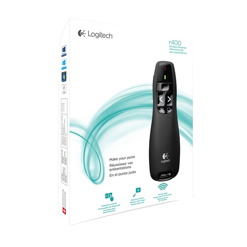 Laser-osoitin Logitech Wireless Presenter R400 - 3