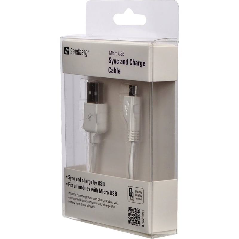 Latauskaapeli Sandberg MicroUSB - 1