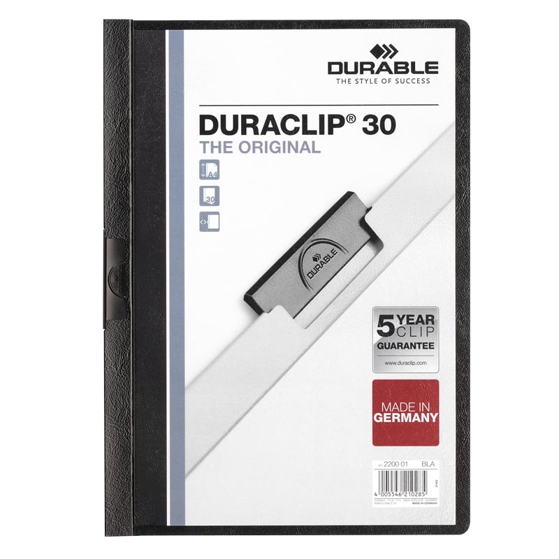 Puristuskansio Duraclip 30 - 1