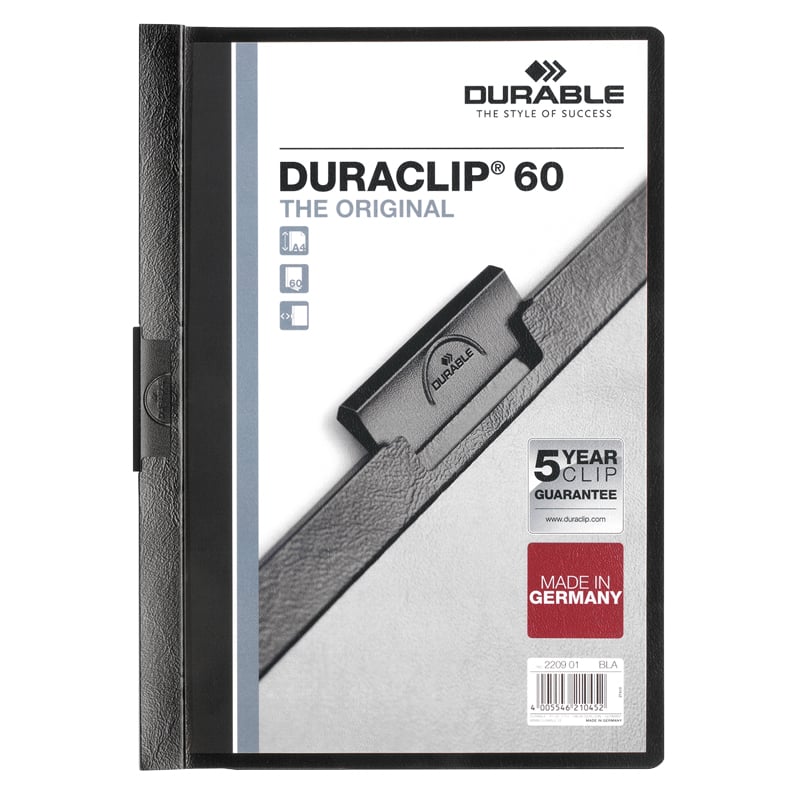 Puristuskansio Duraclip 60 - 1