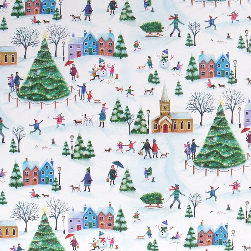 Lahjapaperi Winter Time