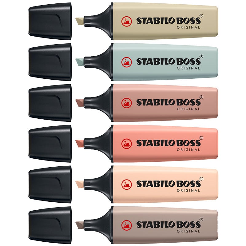 Korostuskynä Stabilo Boss Nature - 4