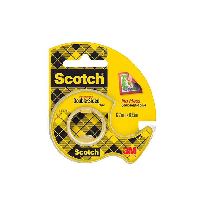 Kaksipuolinen teippi Scotch 6 m - 1