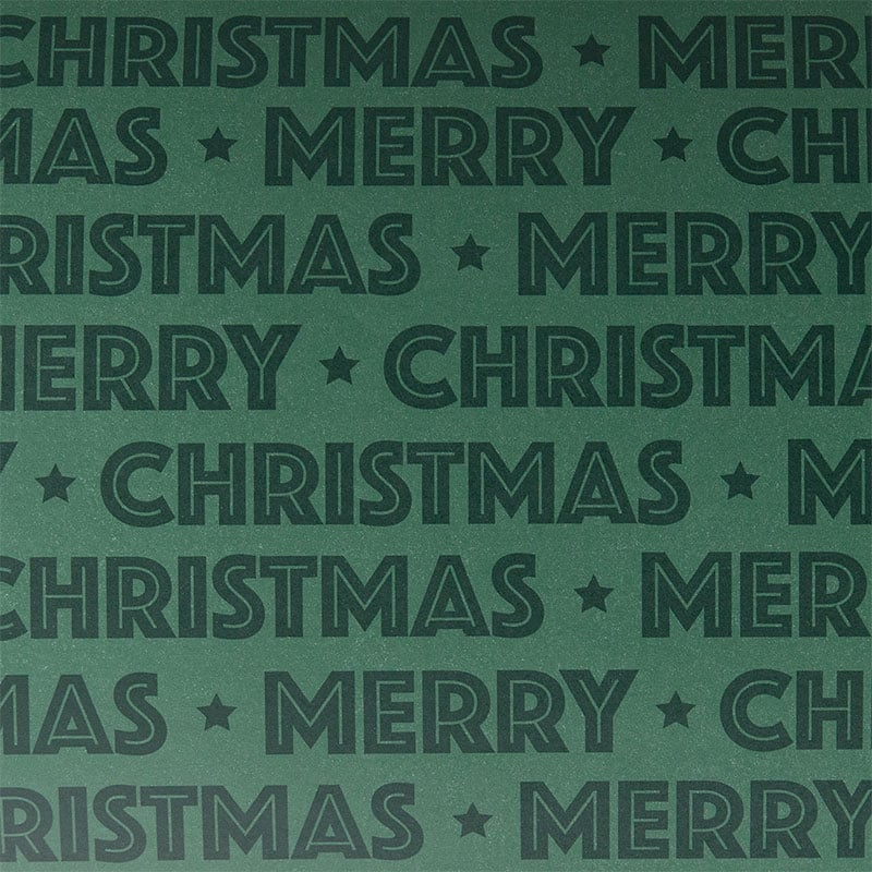 Lahjapaperi For X-mas Green