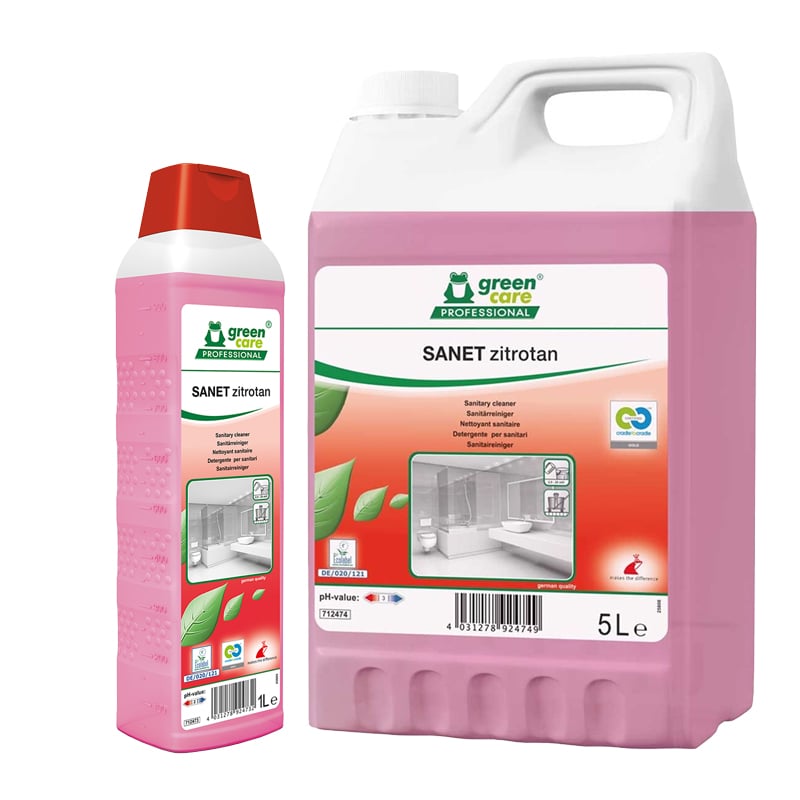 Saniteettipesuaine Green Care Sanet Zitrotan - 1
