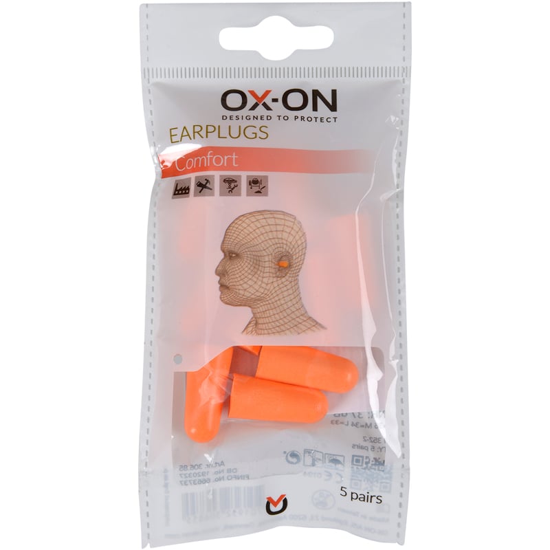Korvatulpat OX-ON Earplugs Comfort - 1