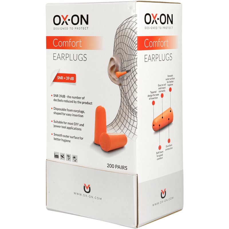Korvatulpat OX-ON Earplugs Comfort - 2
