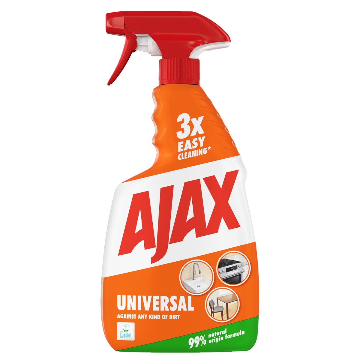 Puhdistusainesuihke Ajax Optimal 7 Spray - 4