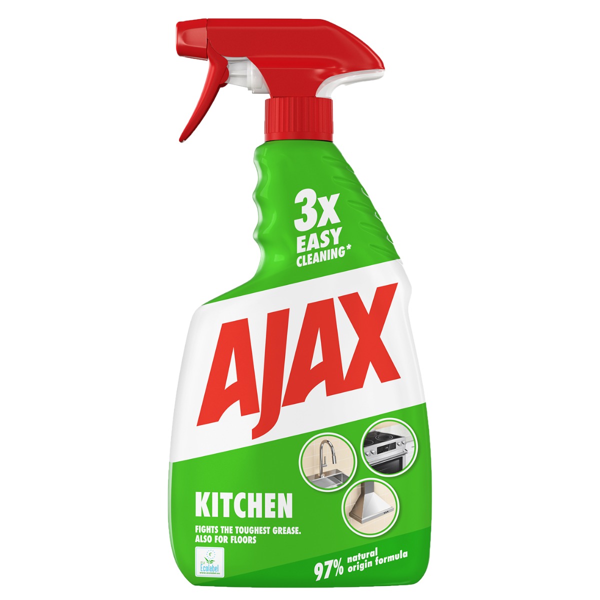 Puhdistusainesuihke Ajax Optimal 7 Spray - 1