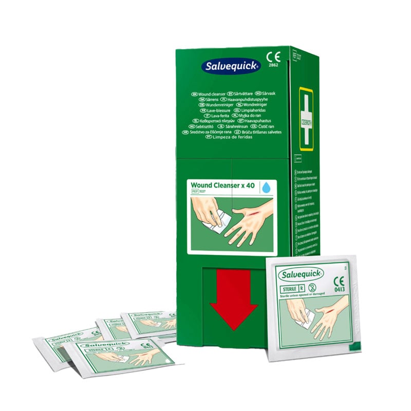 Haavanpuhdistuspyyhe Salvequick - 3