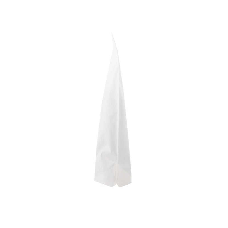 Doypack/Stand-up -pussi, paperi/alumiini/PE tai CPP, valkoinen - 2
