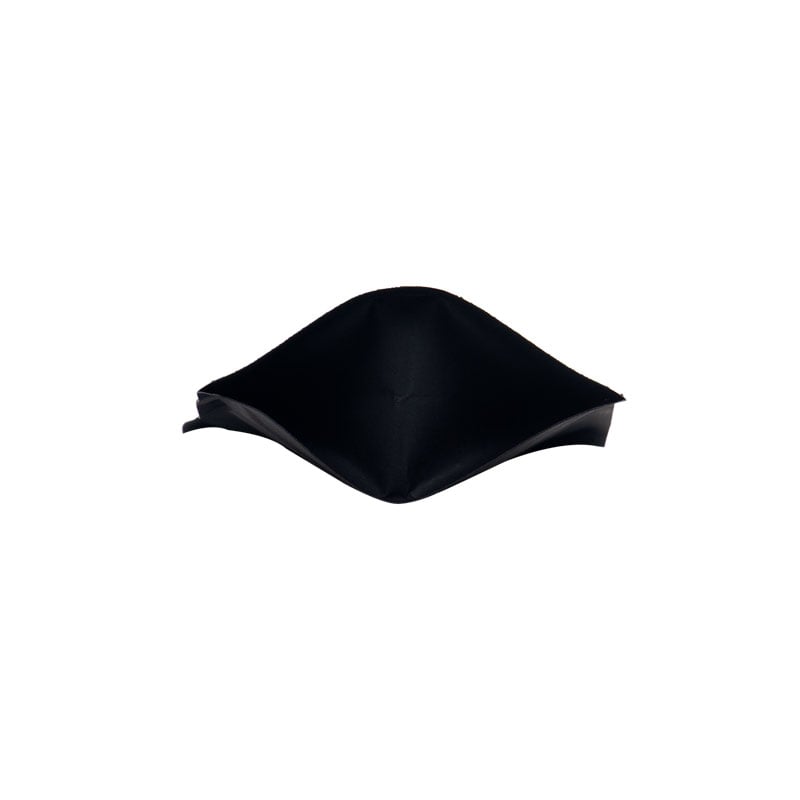 Doypack/Stand-up -pussi, paperi/PET/CPP, musta - 3