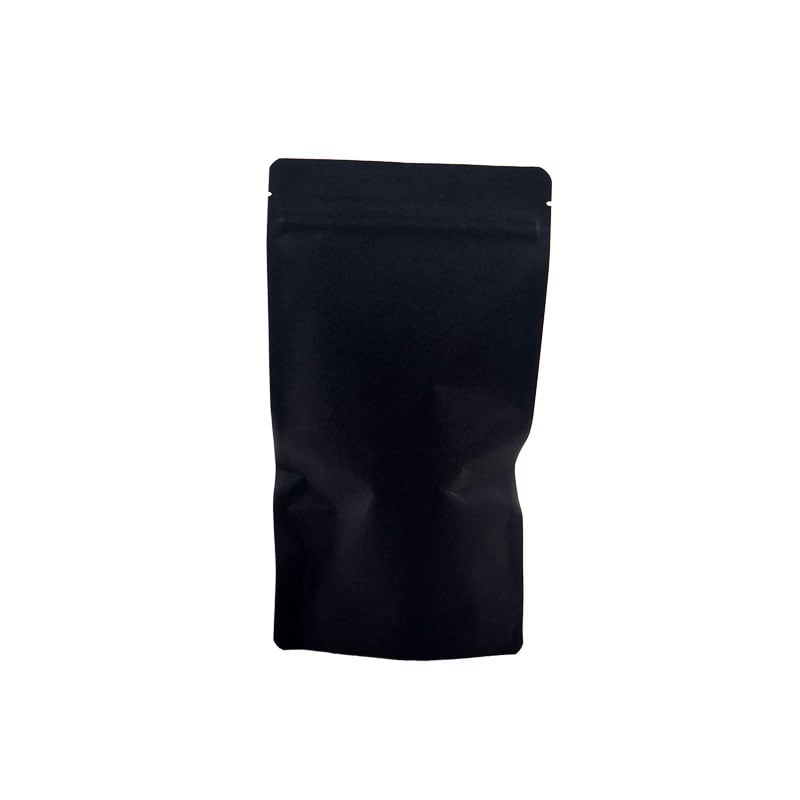 Doypack/Stand-up -pussi, paperi/PET/CPP, musta - 4