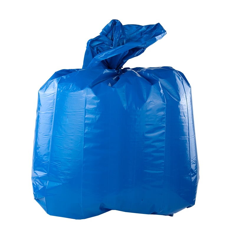 Jätesäkki CleanUp, sininen - 3